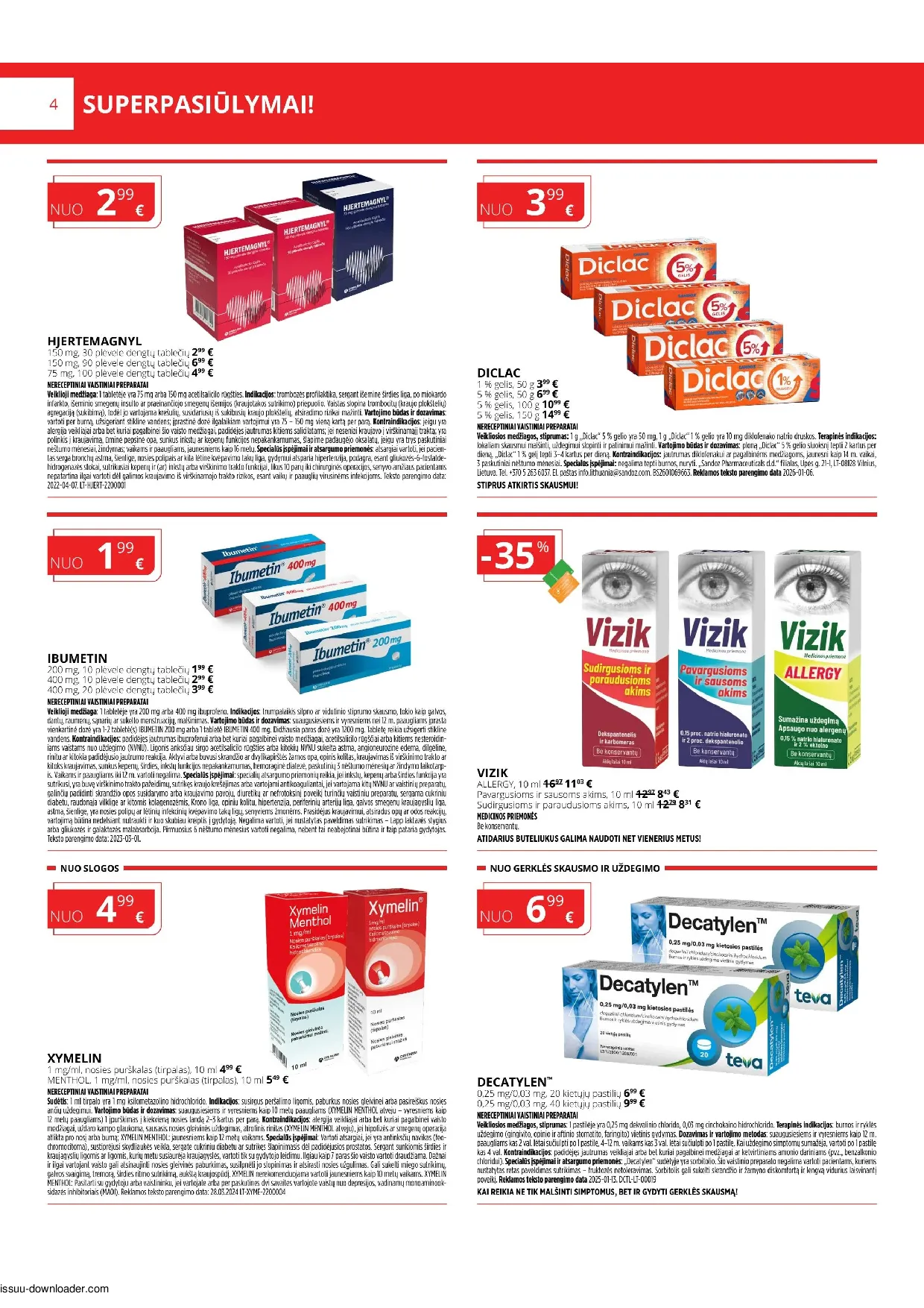 Gintarinės vaistinės leidinys – 4 psl.