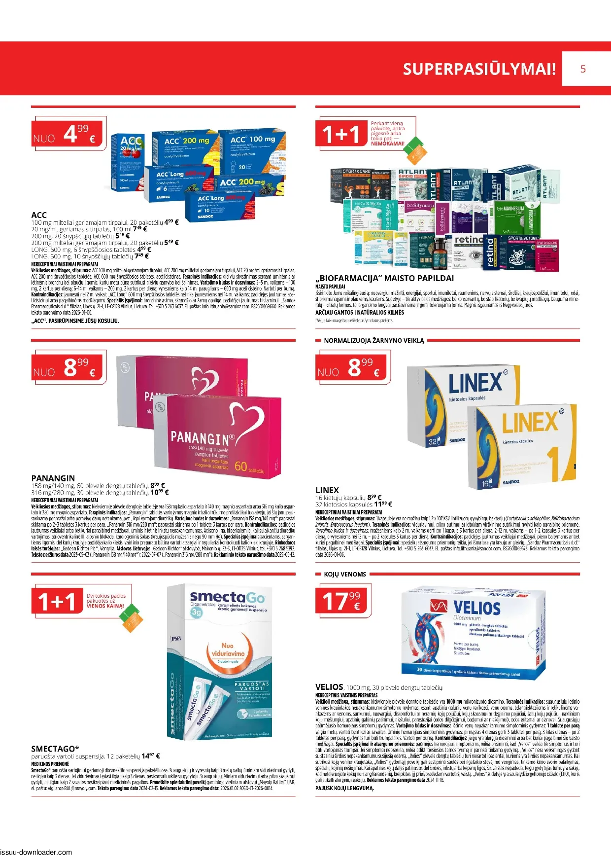 Gintarinės vaistinės leidinys – 5 psl.