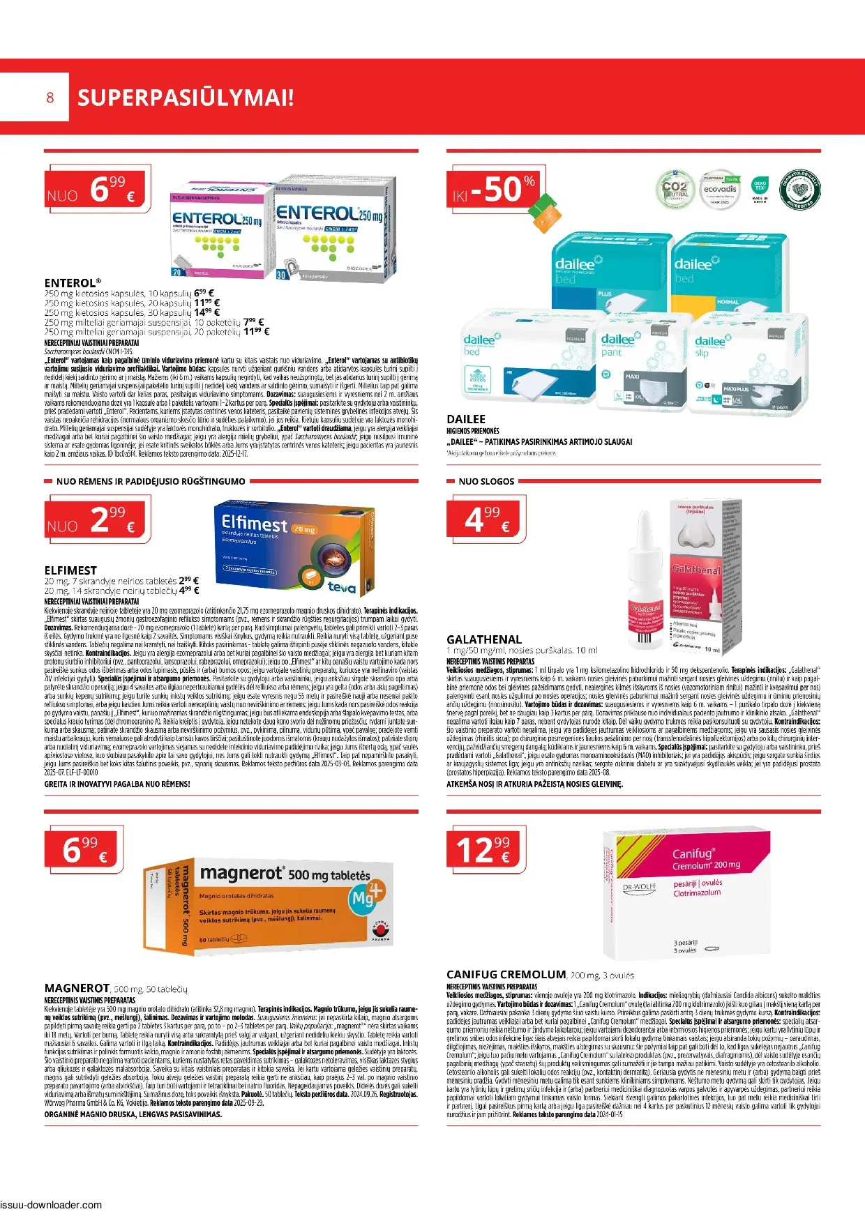 Gintarinės vaistinės leidinys – 8 psl.