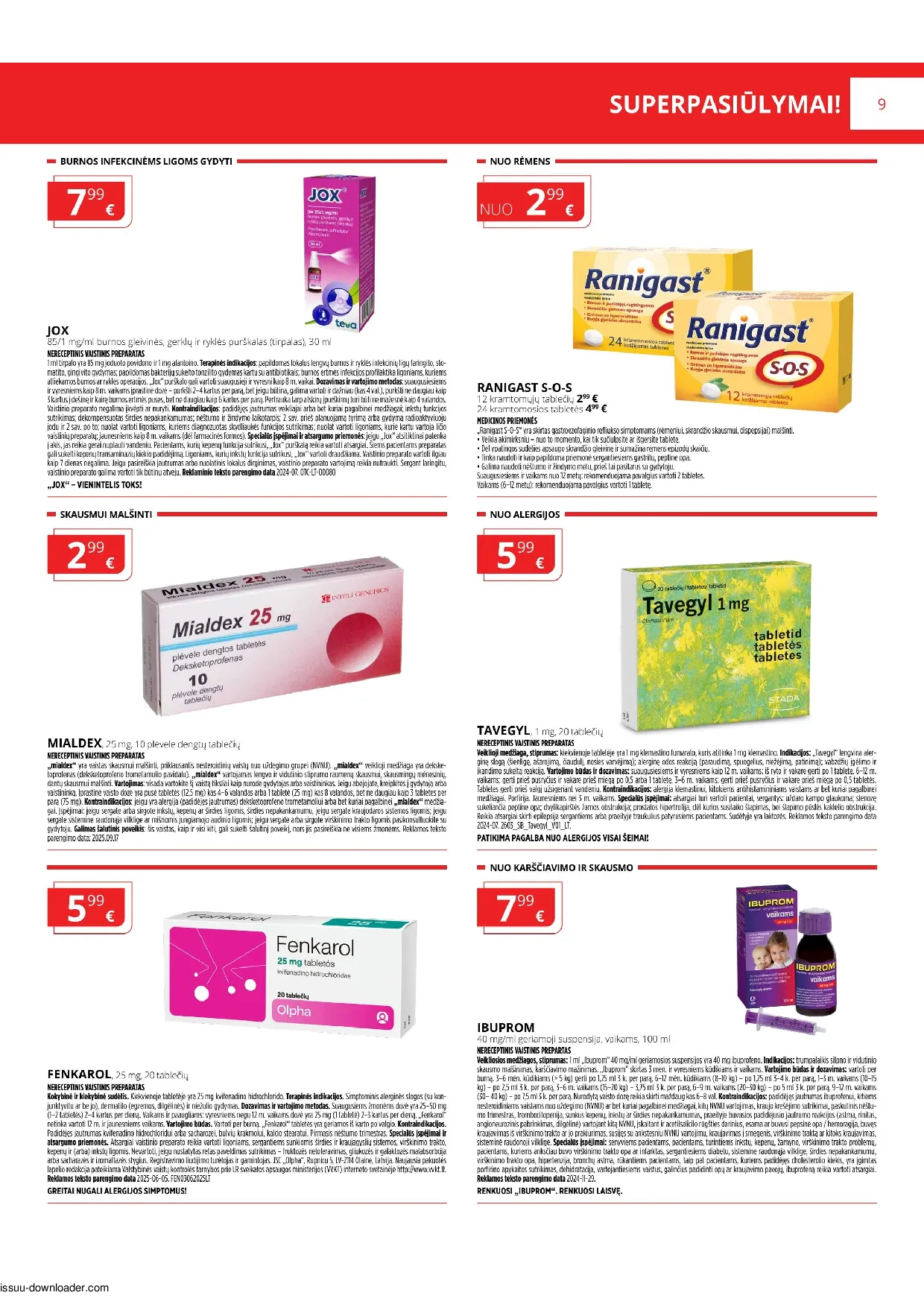 Gintarinės vaistinės leidinys – 9 psl.