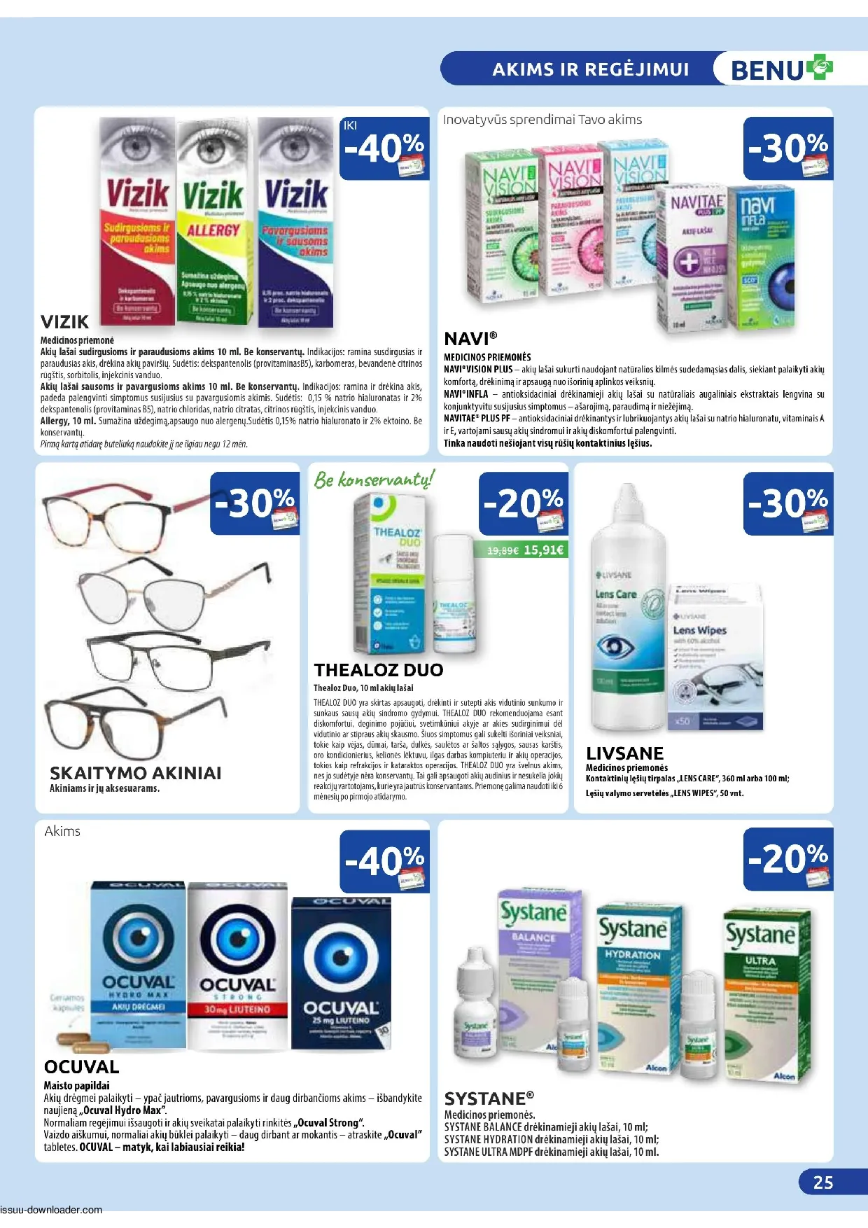 Benu leidinys – 25 psl.