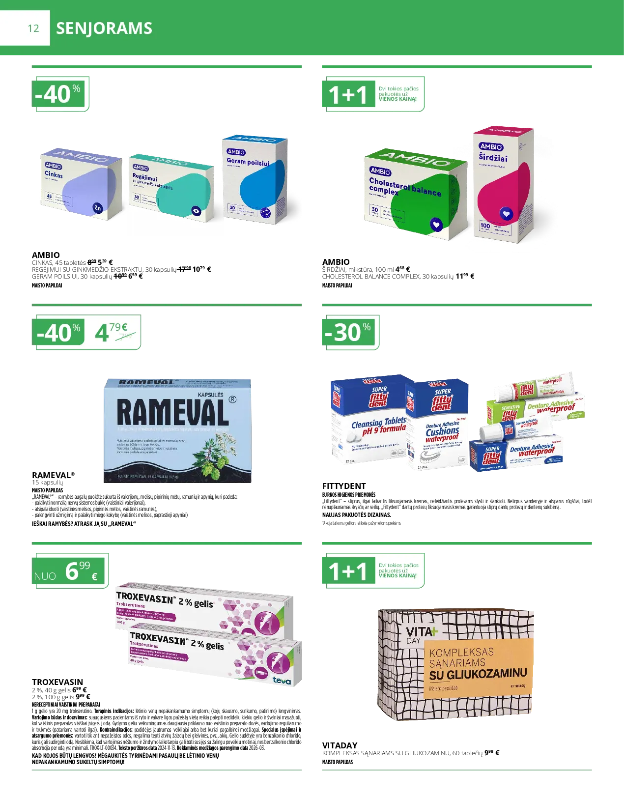 Norfa vaistinės leidinys – 12 psl.