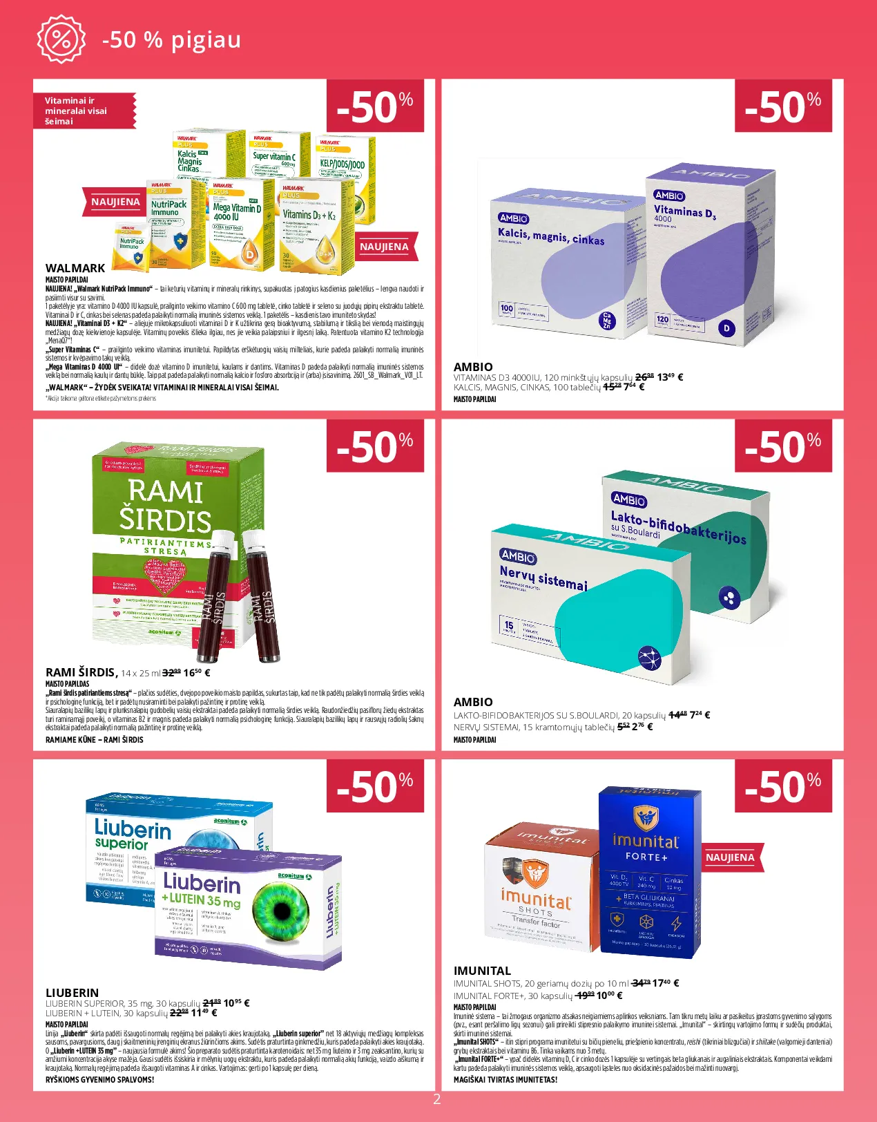 Norfa vaistinės leidinys – 2 psl.