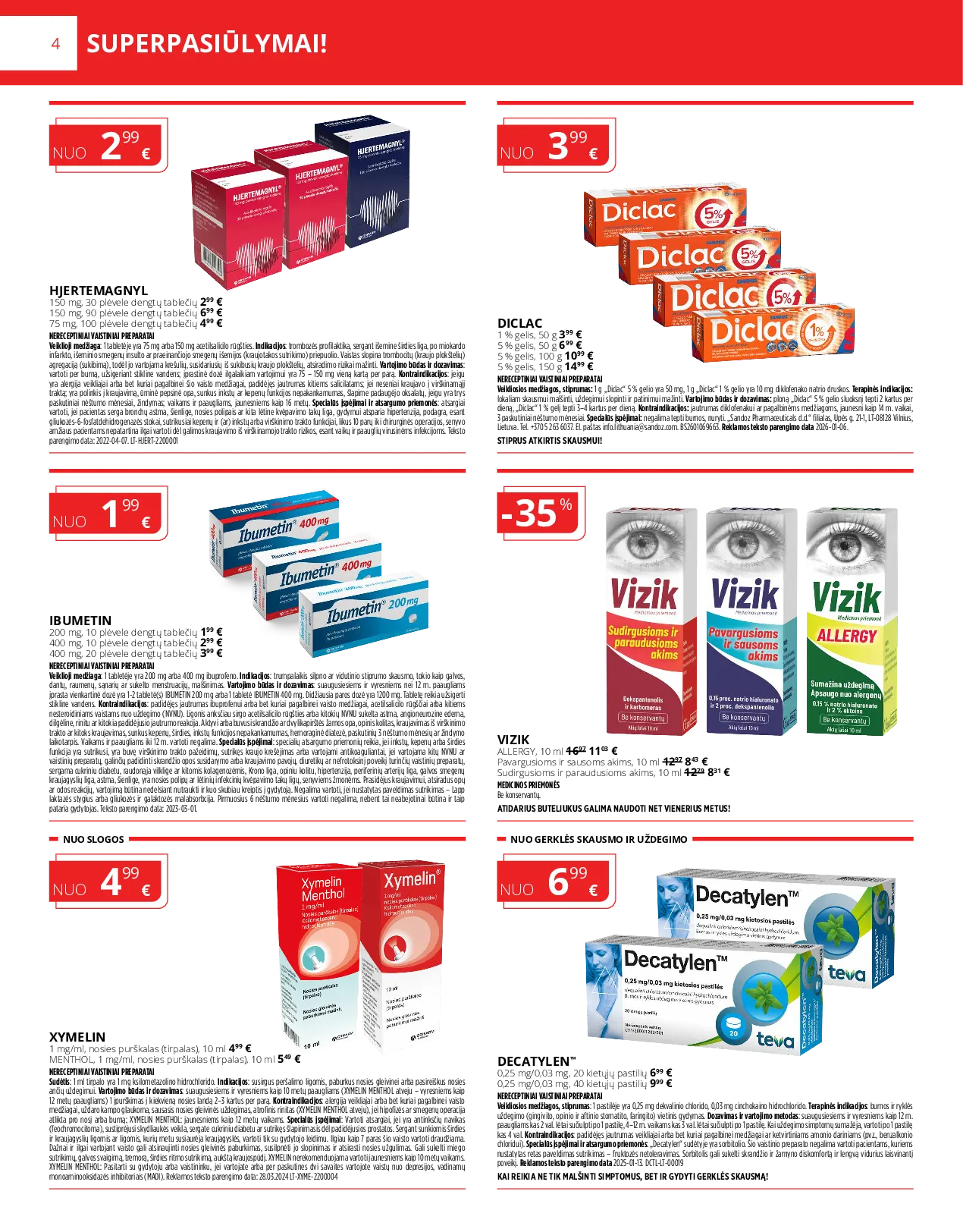 Norfa vaistinės leidinys – 4 psl.