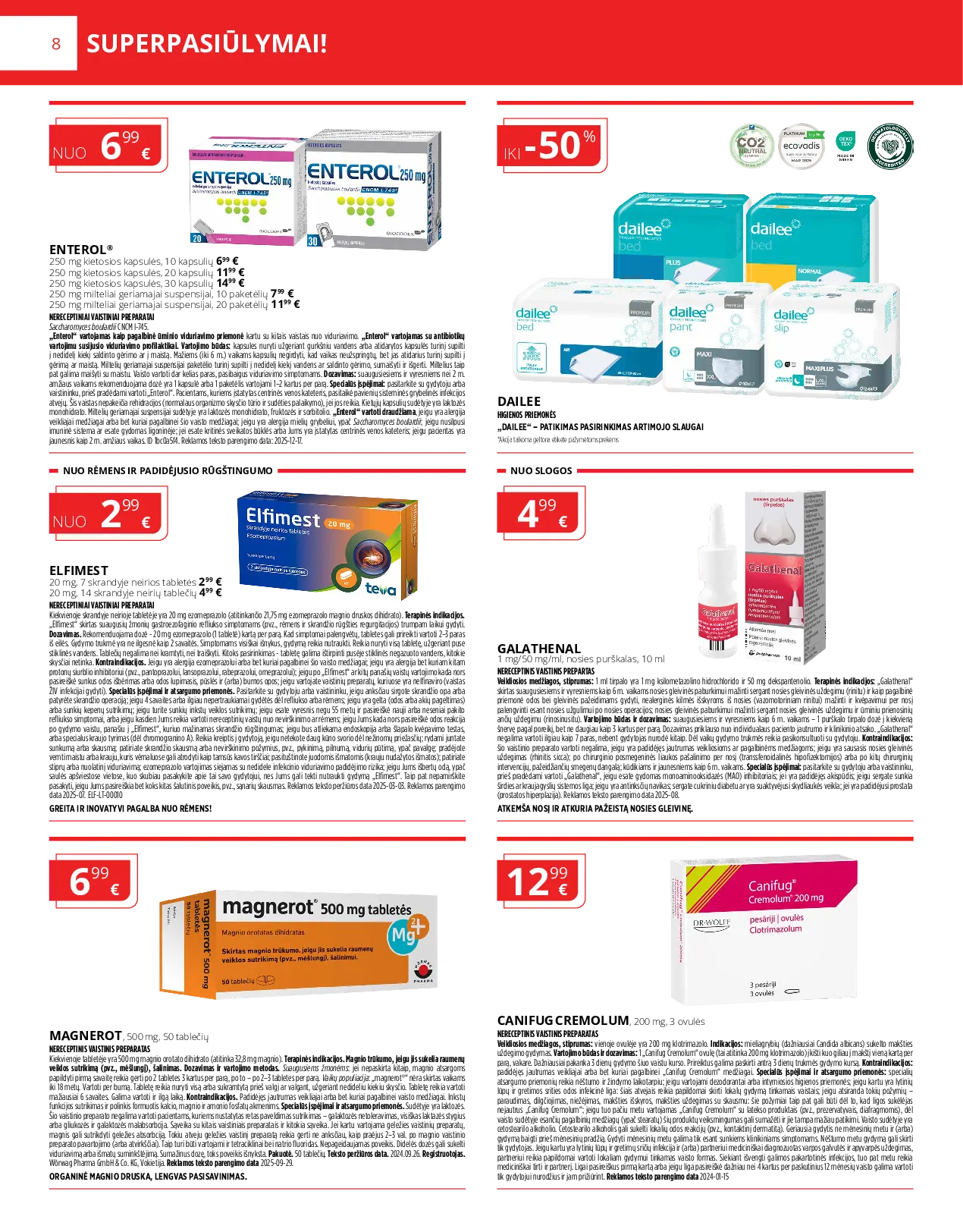 Norfa vaistinės leidinys – 8 psl.