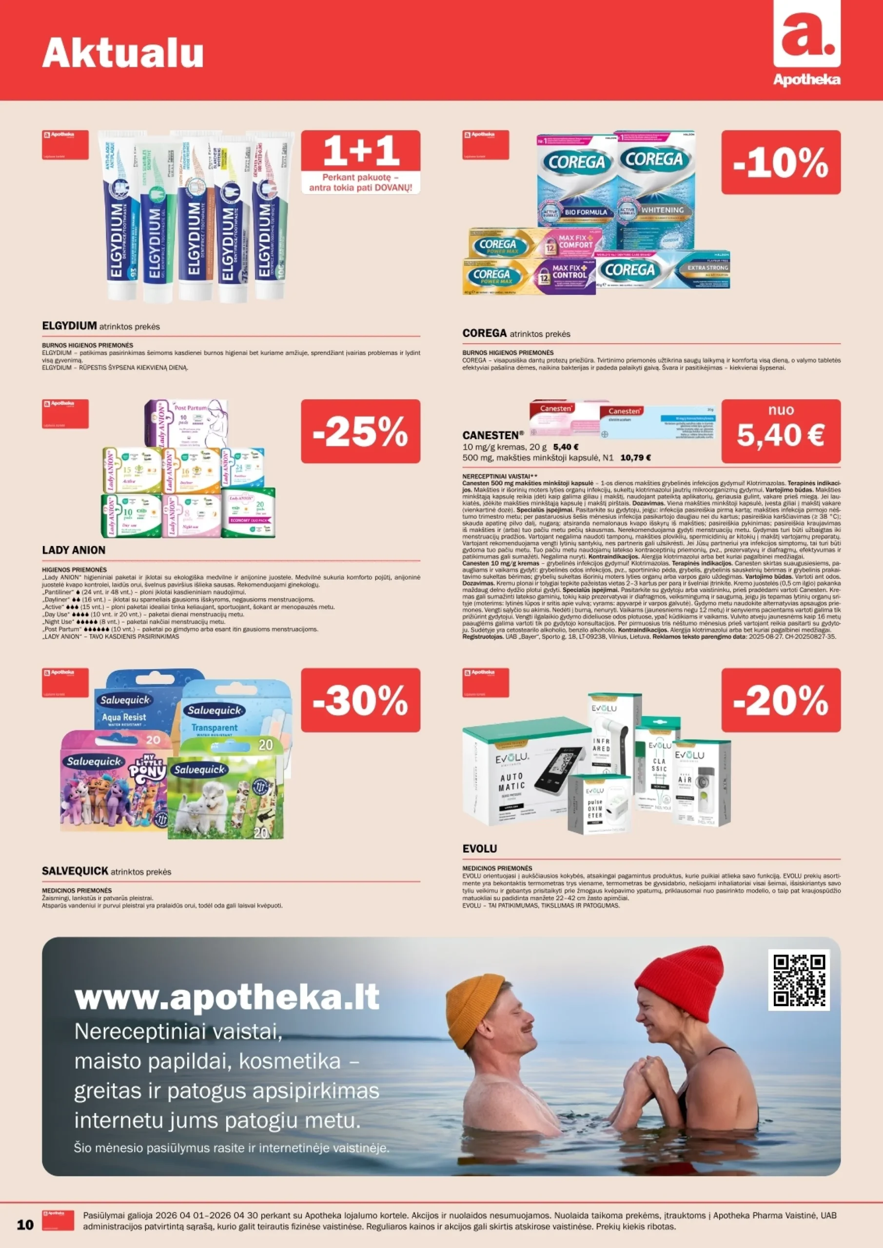 Apotheka leidinys – 10 psl.