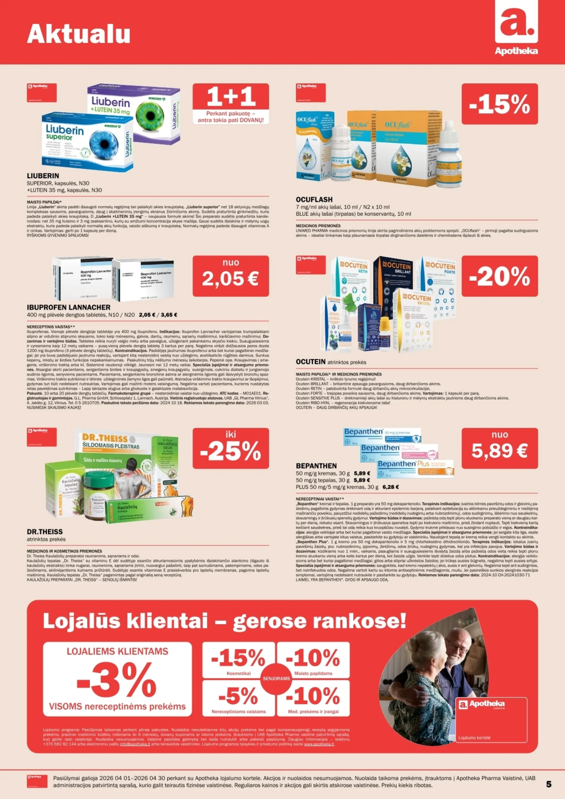 Apotheka leidinys – 5 psl.
