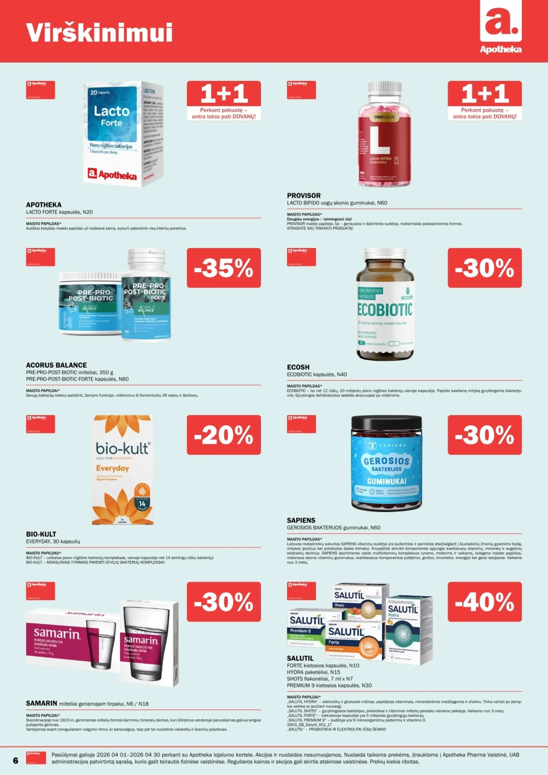 Apotheka leidinys – 6 psl.