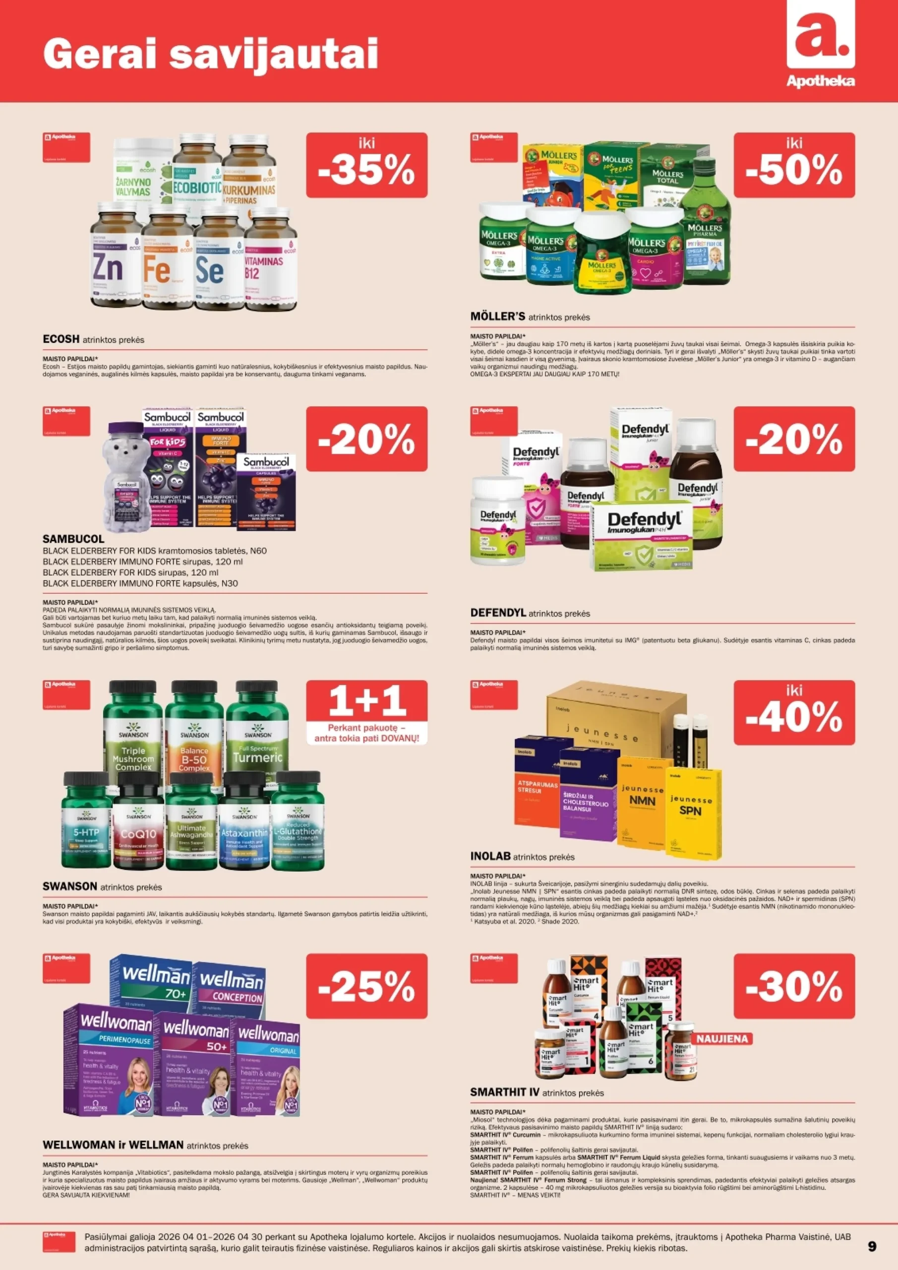Apotheka leidinys – 9 psl.