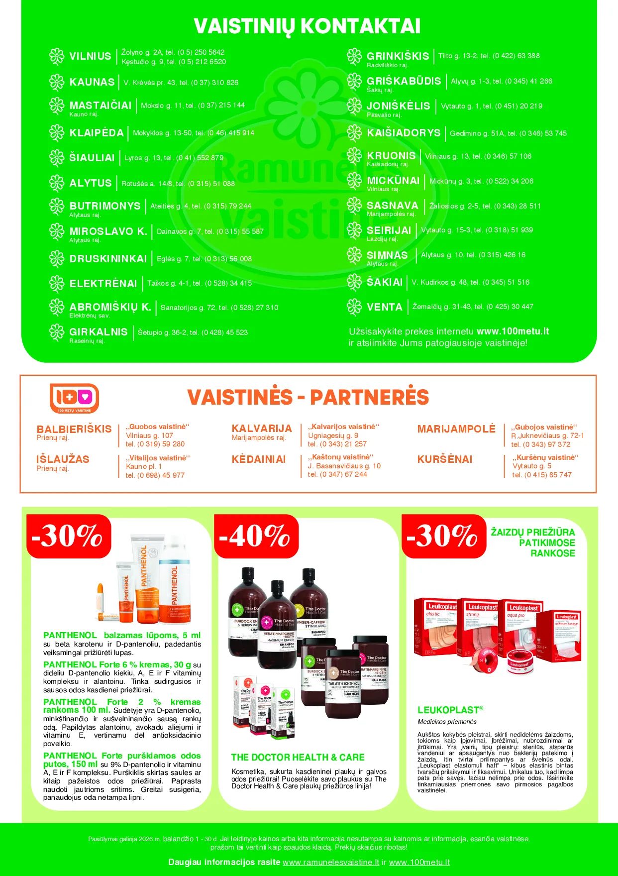 Ramunėlės vaistinės leidinys – 8 psl.