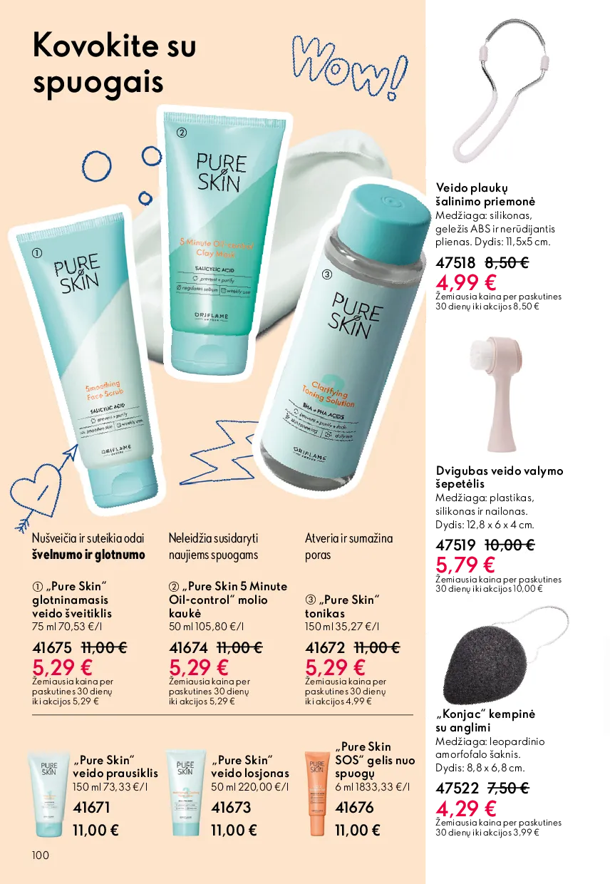 Oriflame katalogas – 100 psl.