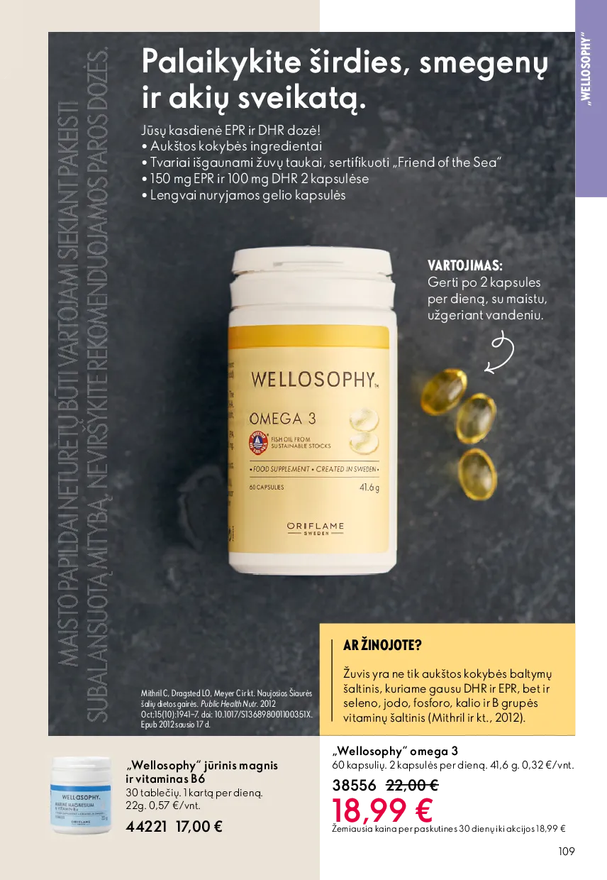 Oriflame katalogas – 109 psl.