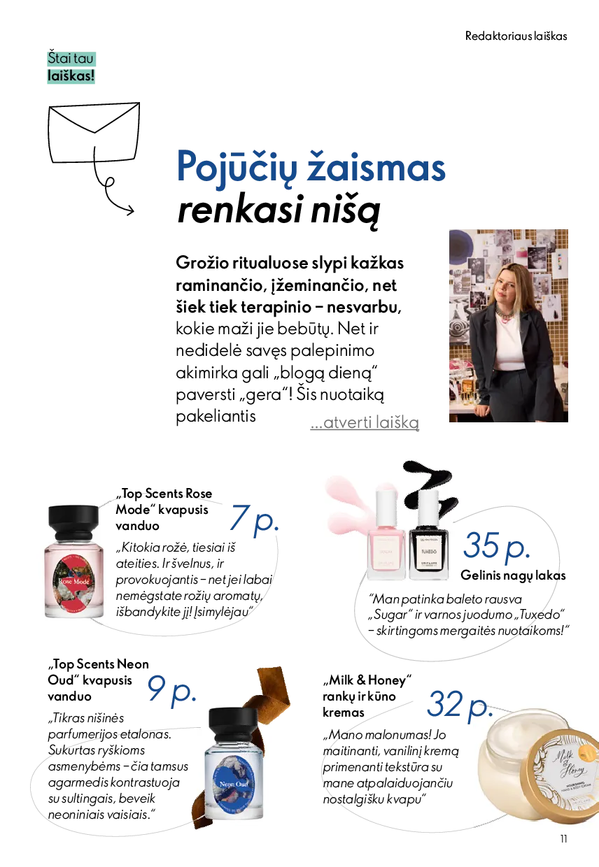 Oriflame katalogas – 11 psl.