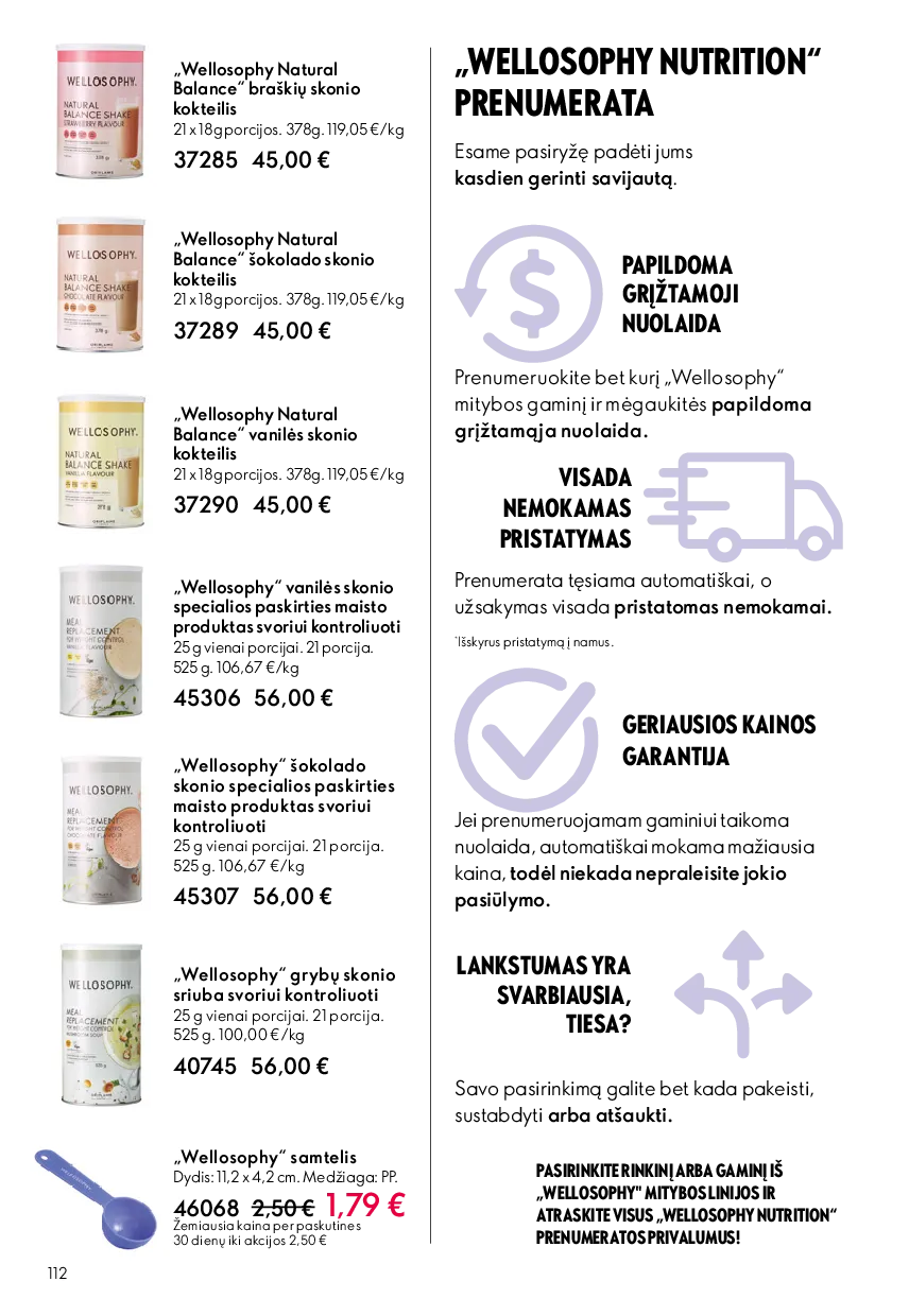 Oriflame katalogas – 112 psl.