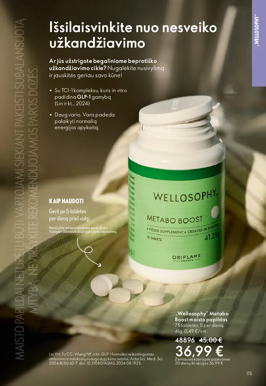 Oriflame katalogas – 115 psl.