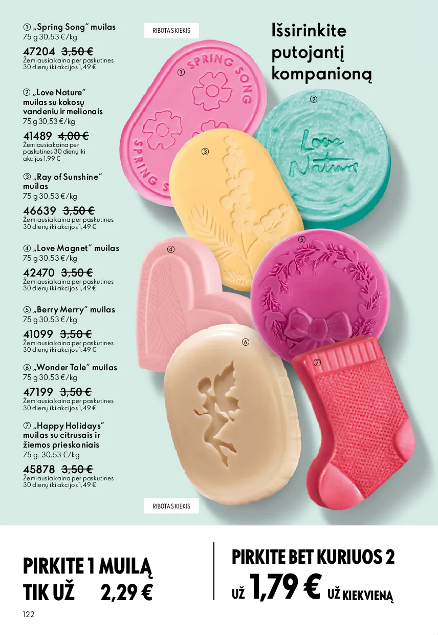 Oriflame katalogas – 122 psl.