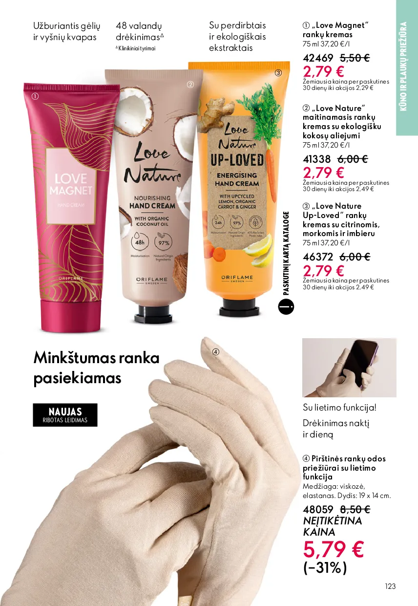 Oriflame katalogas – 123 psl.