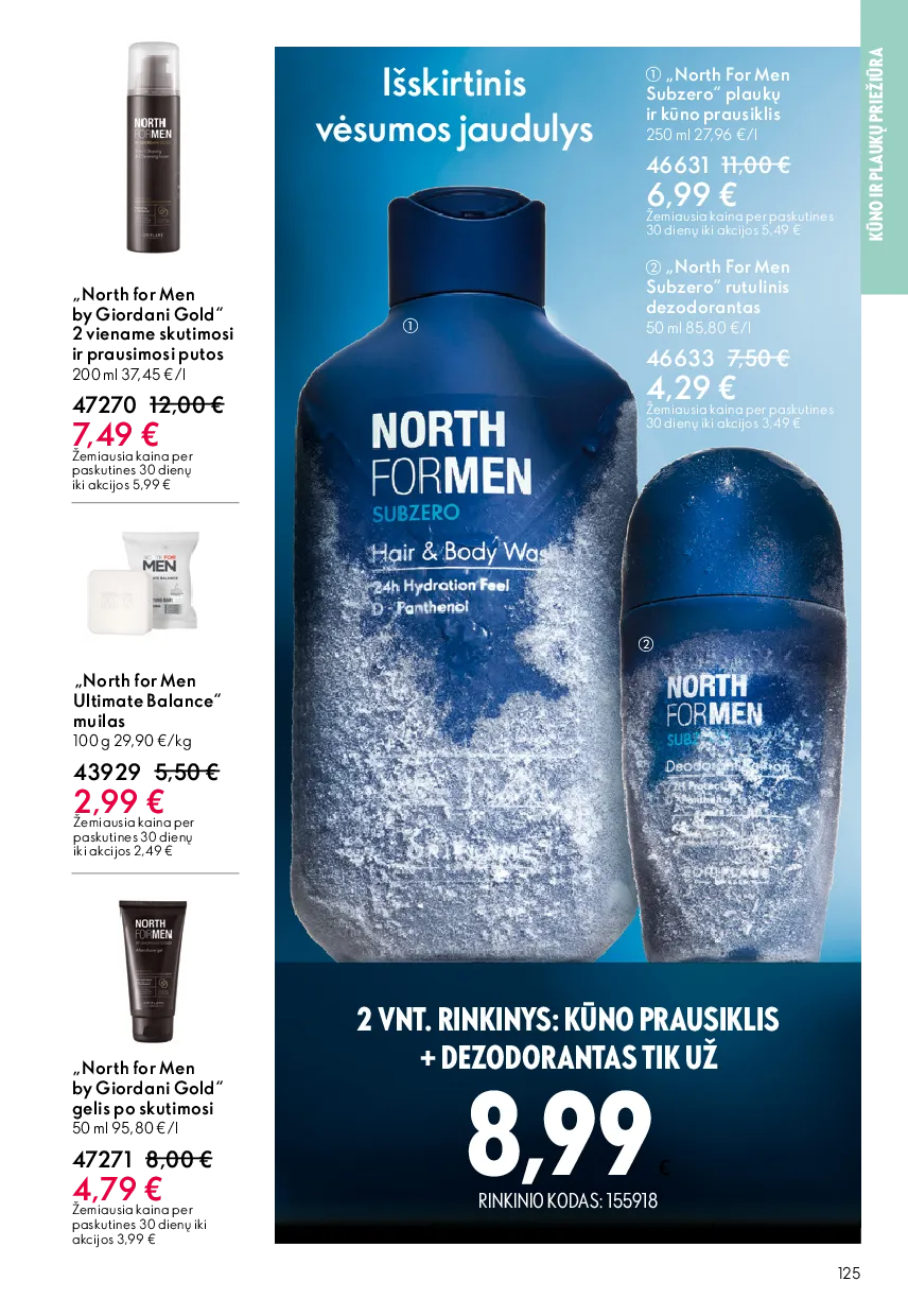 Oriflame katalogas – 125 psl.