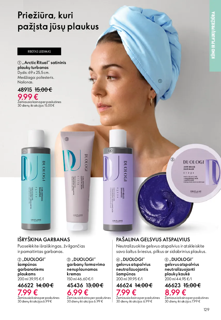 Oriflame katalogas – 129 psl.