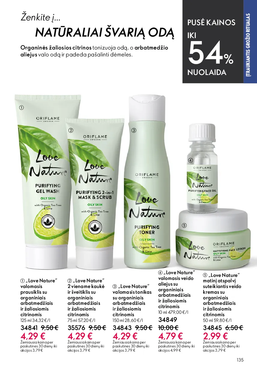 Oriflame katalogas – 135 psl.