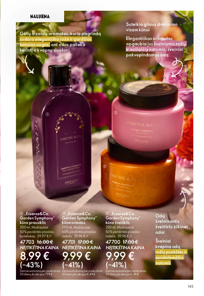 Oriflame katalogas – 145 psl.