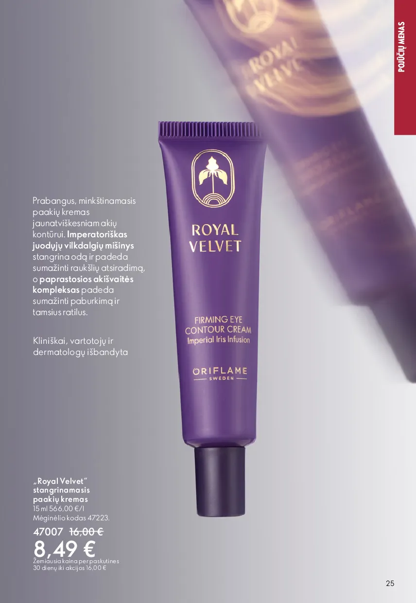 Oriflame katalogas – 25 psl.