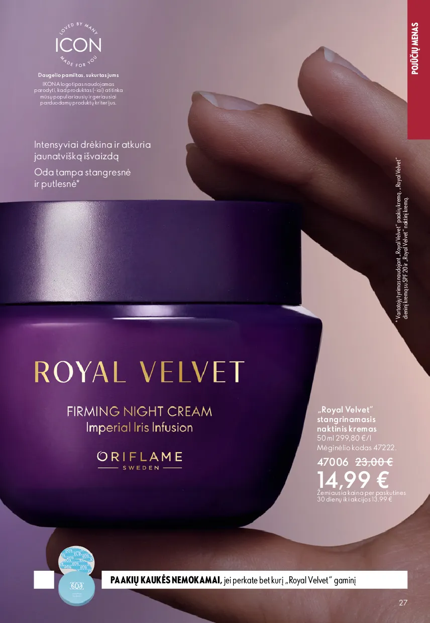 Oriflame katalogas – 27 psl.