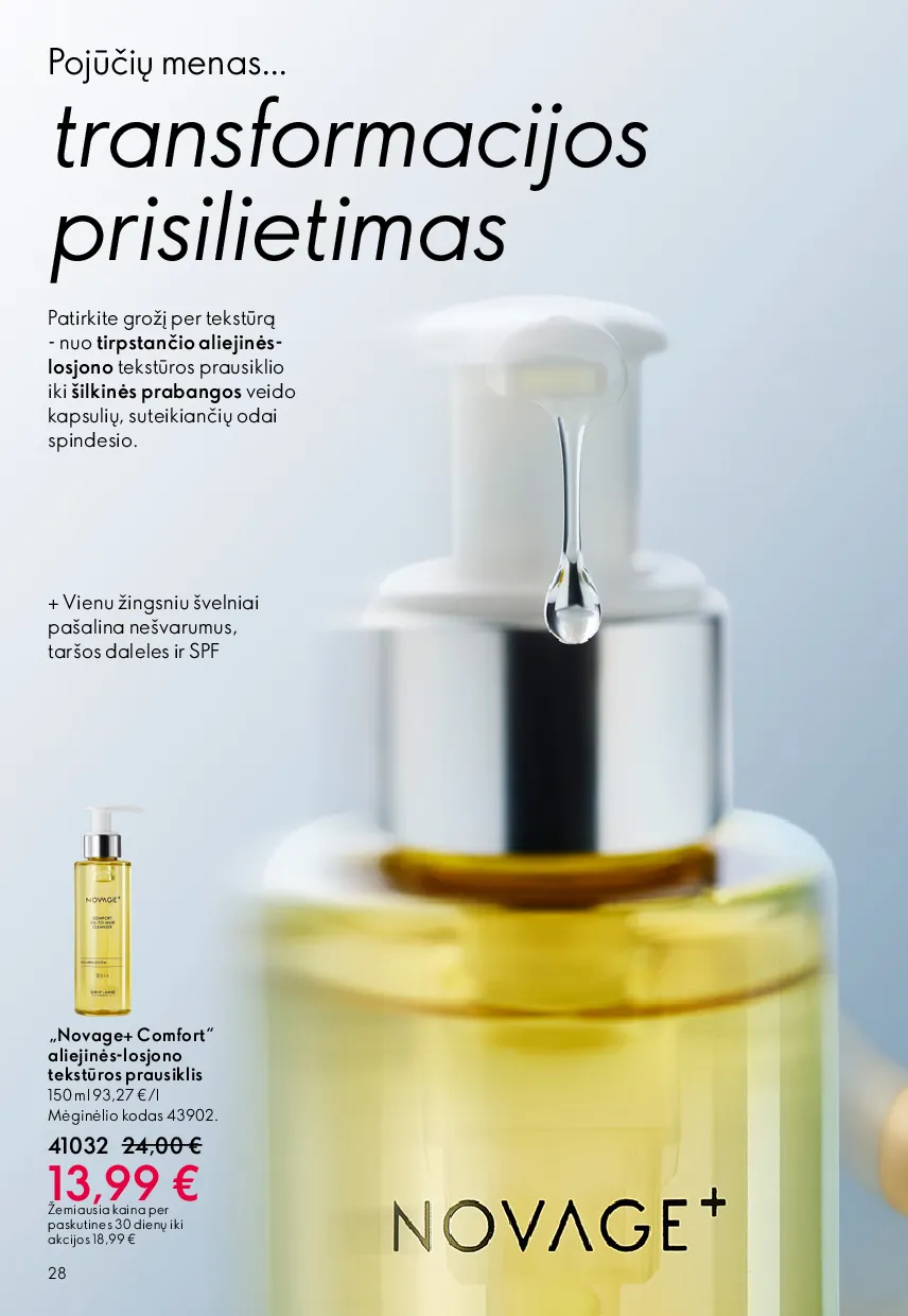 Oriflame katalogas – 28 psl.