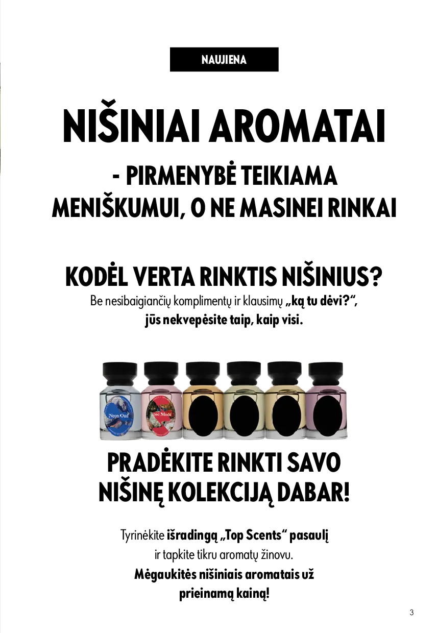 Oriflame katalogas – 3 psl.