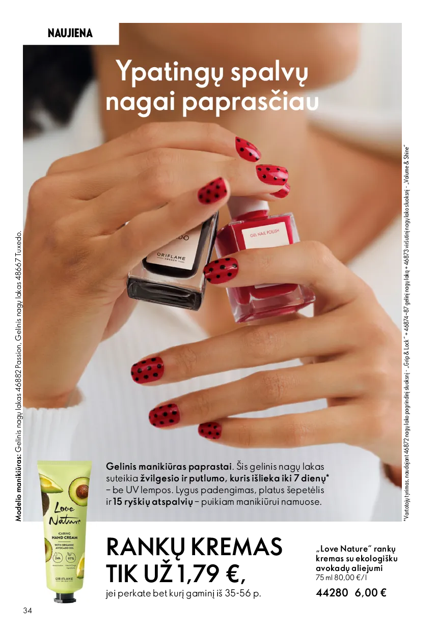 Oriflame katalogas – 34 psl.