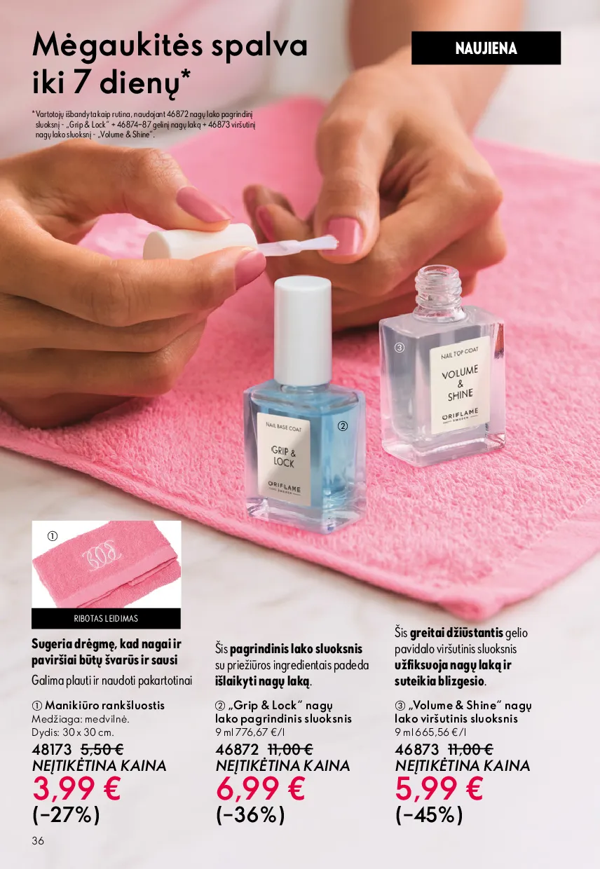 Oriflame katalogas – 36 psl.