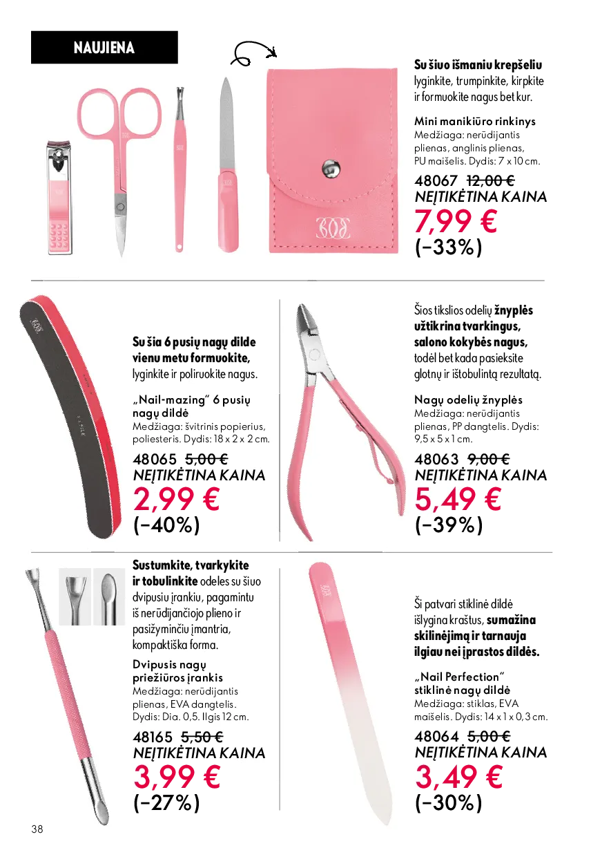 Oriflame katalogas – 38 psl.