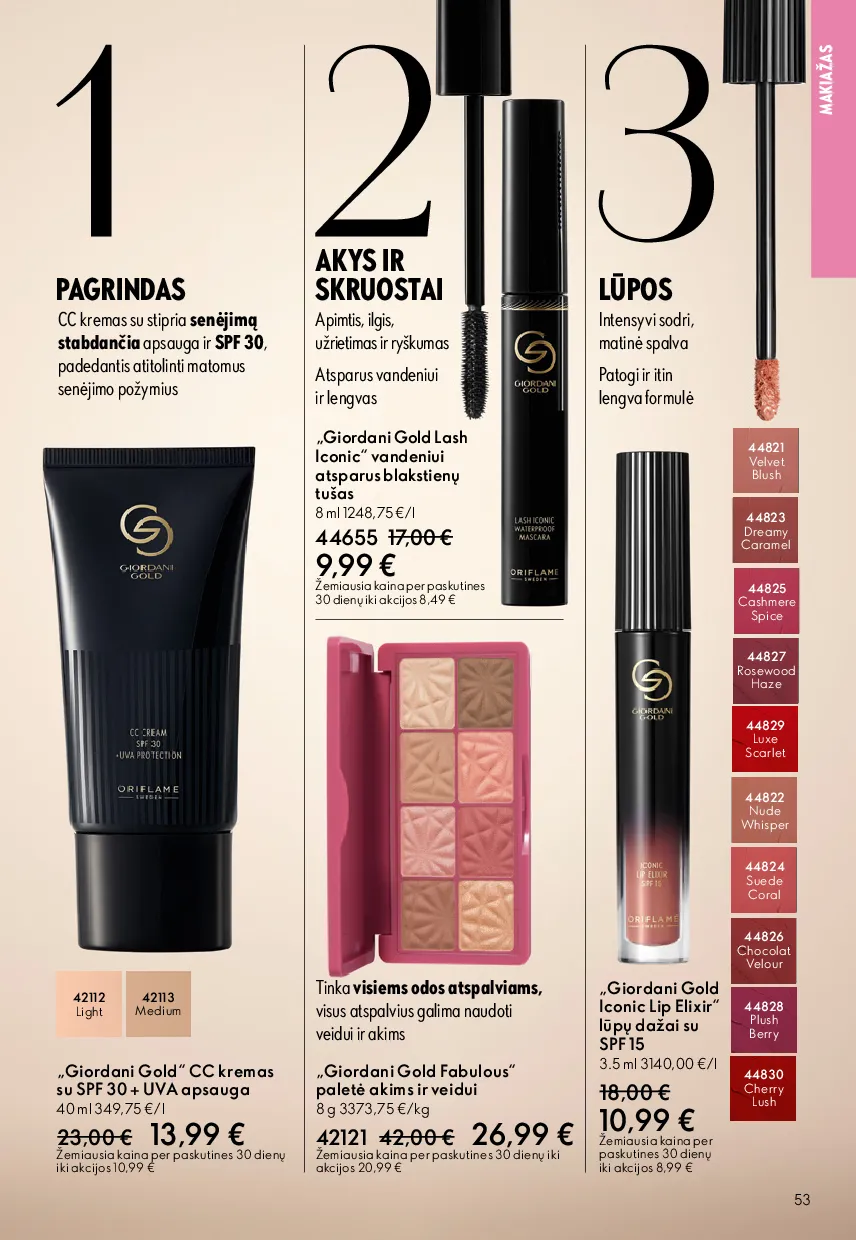 Oriflame katalogas – 53 psl.