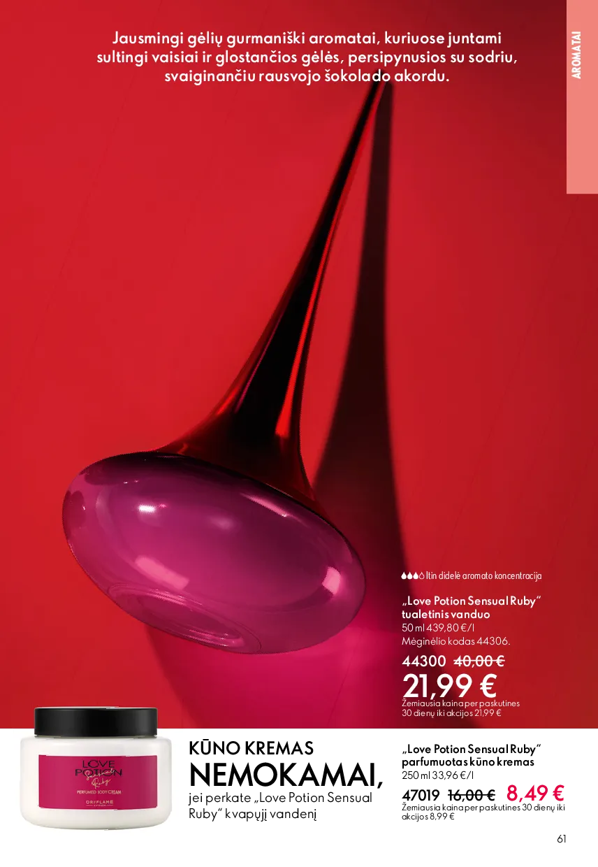Oriflame katalogas – 61 psl.