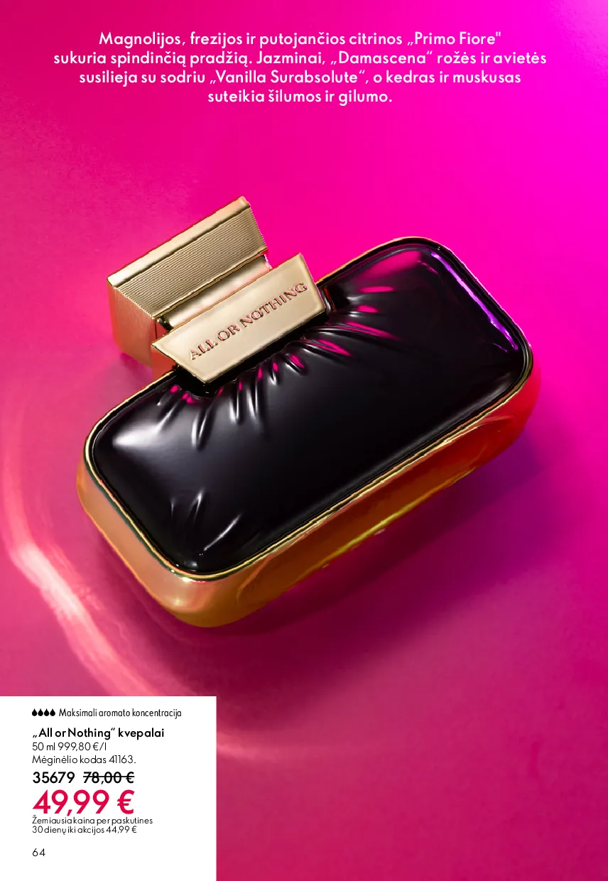 Oriflame katalogas – 64 psl.