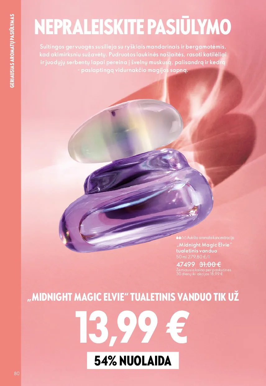 Oriflame katalogas – 80 psl.