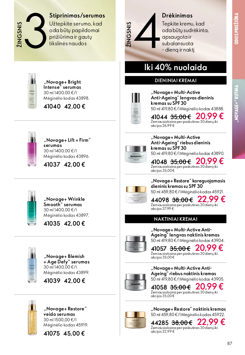 Oriflame katalogas – 87 psl.