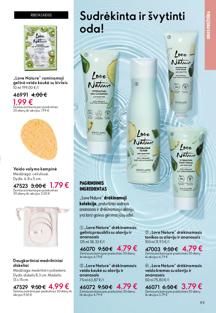 Oriflame katalogas – 99 psl.