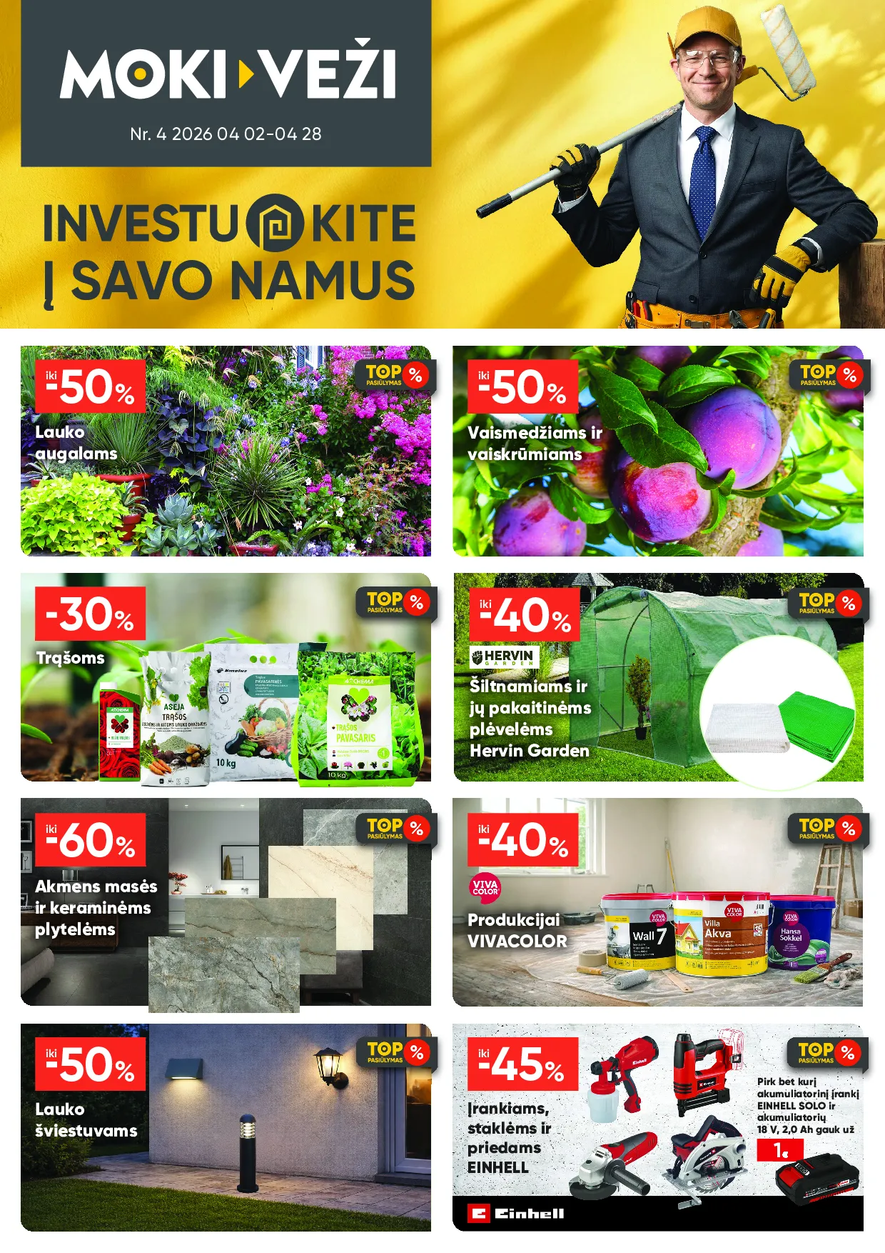 Moki veži leidinys – 1 psl.