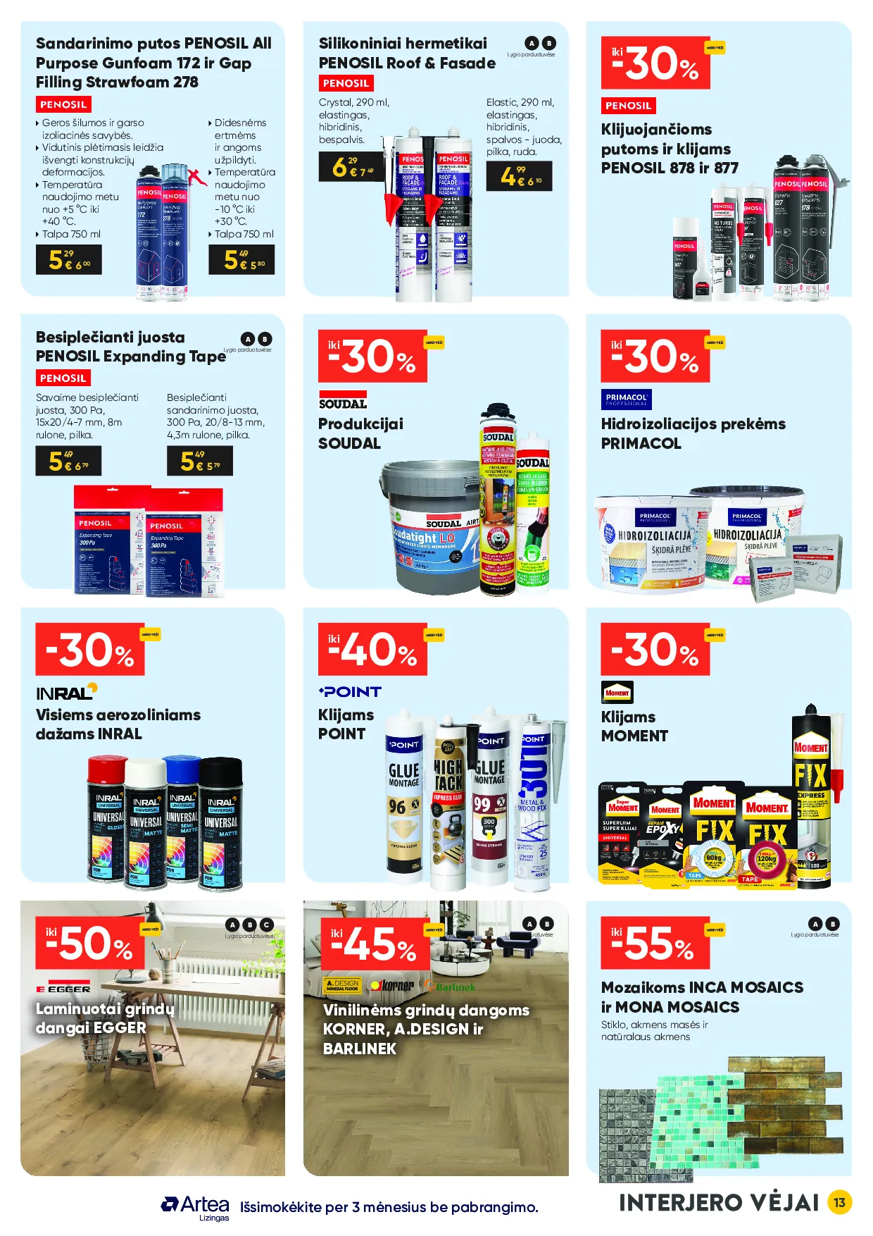 Moki veži leidinys – 13 psl.