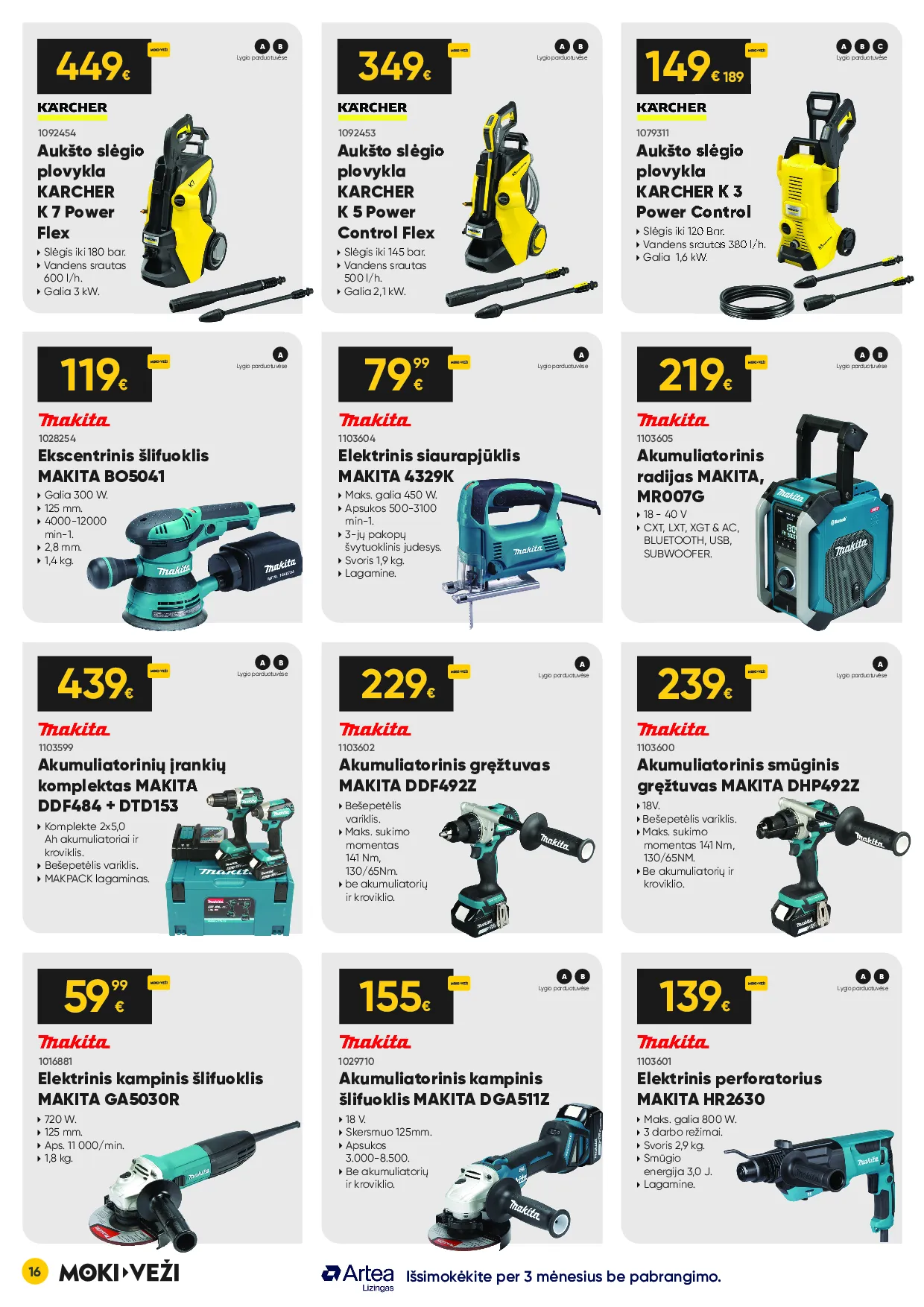 Moki veži leidinys – 16 psl.