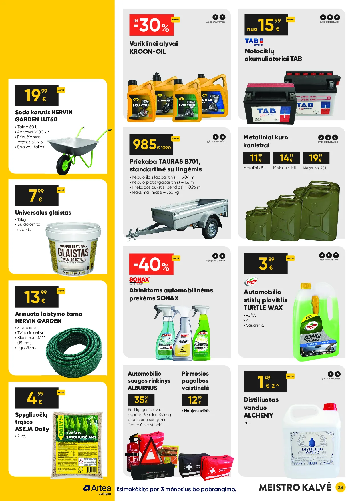 Moki veži leidinys – 23 psl.