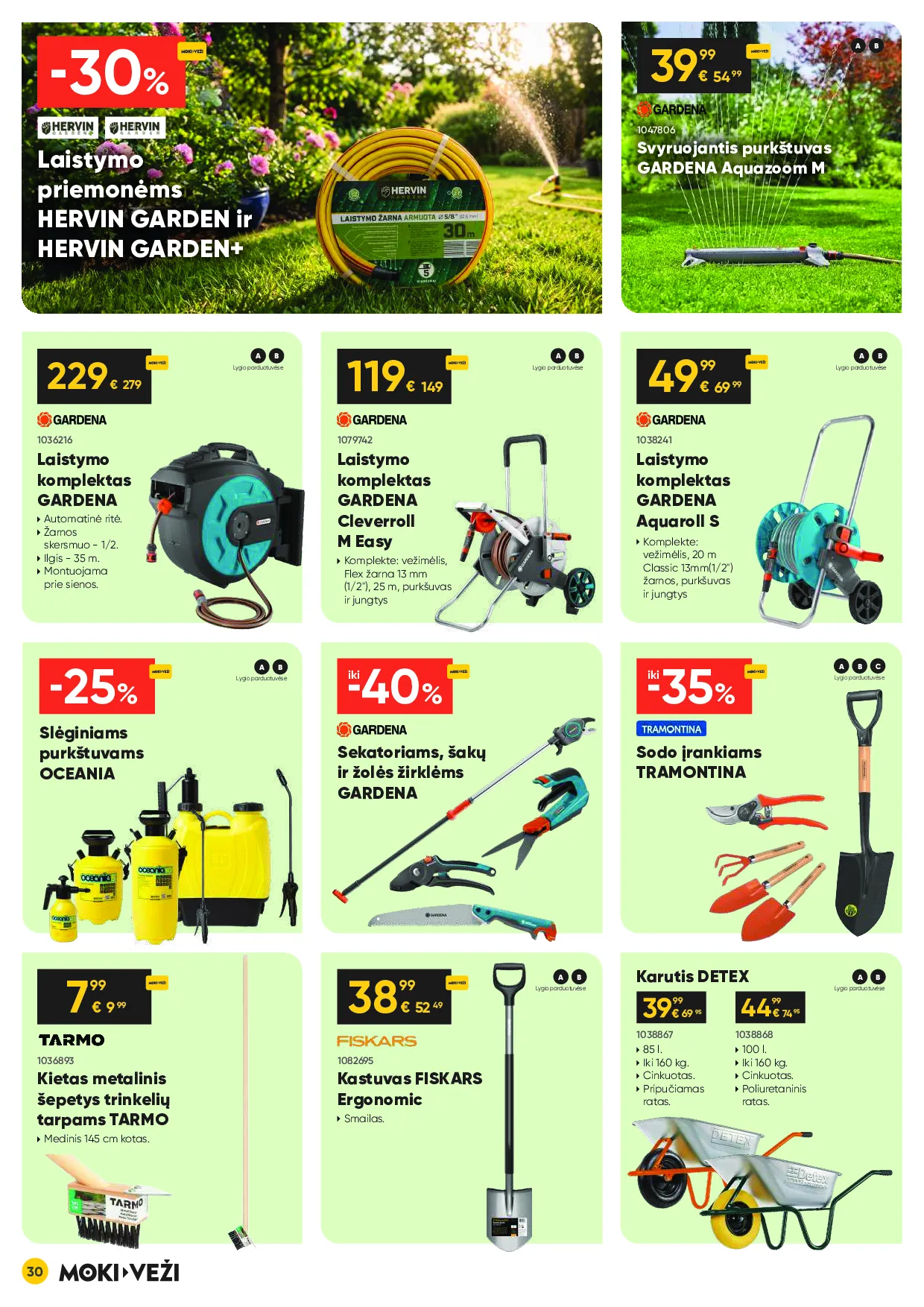 Moki veži leidinys – 30 psl.