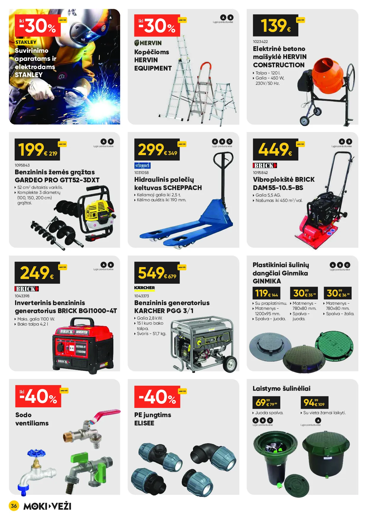 Moki veži leidinys – 36 psl.