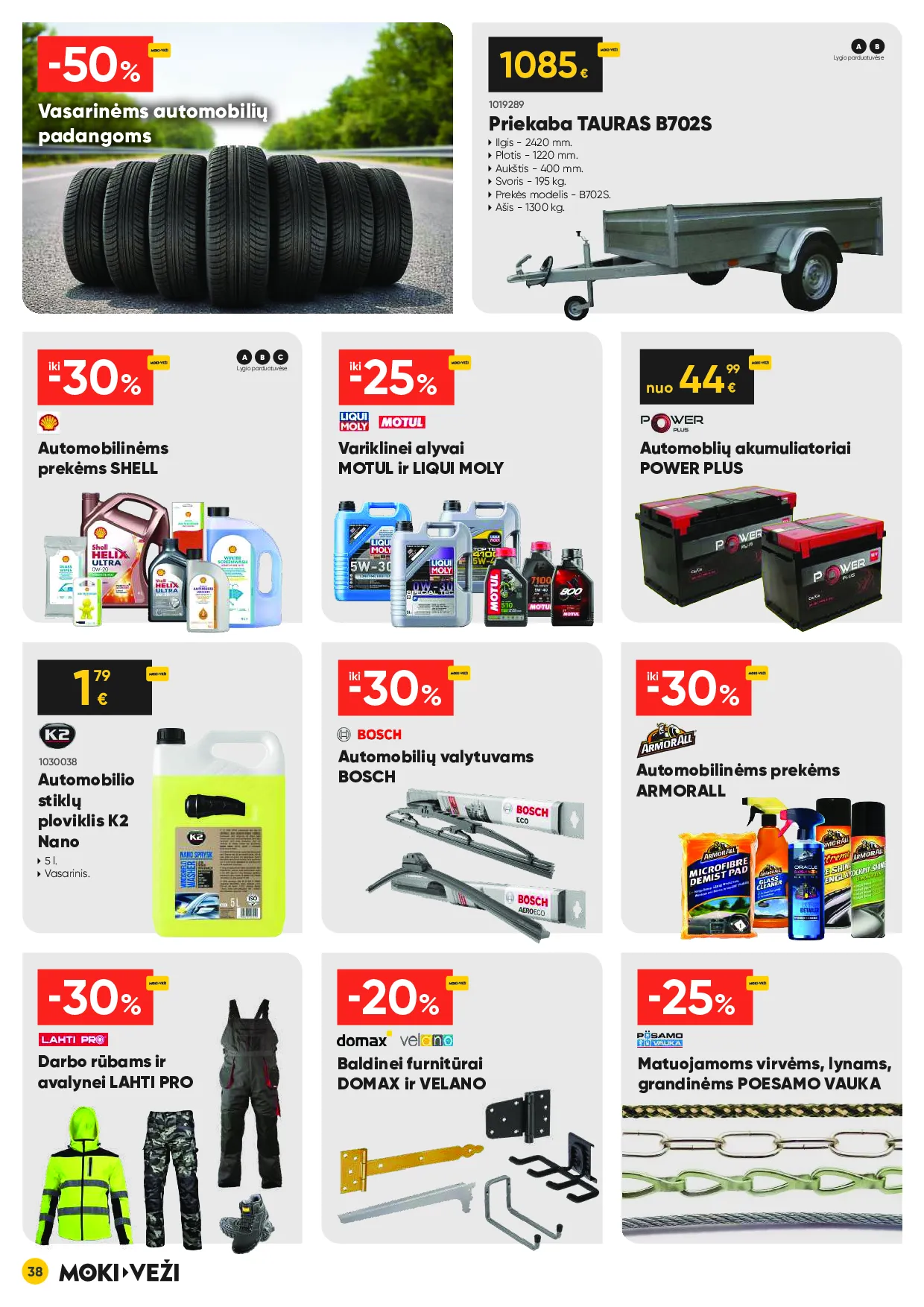 Moki veži leidinys – 38 psl.