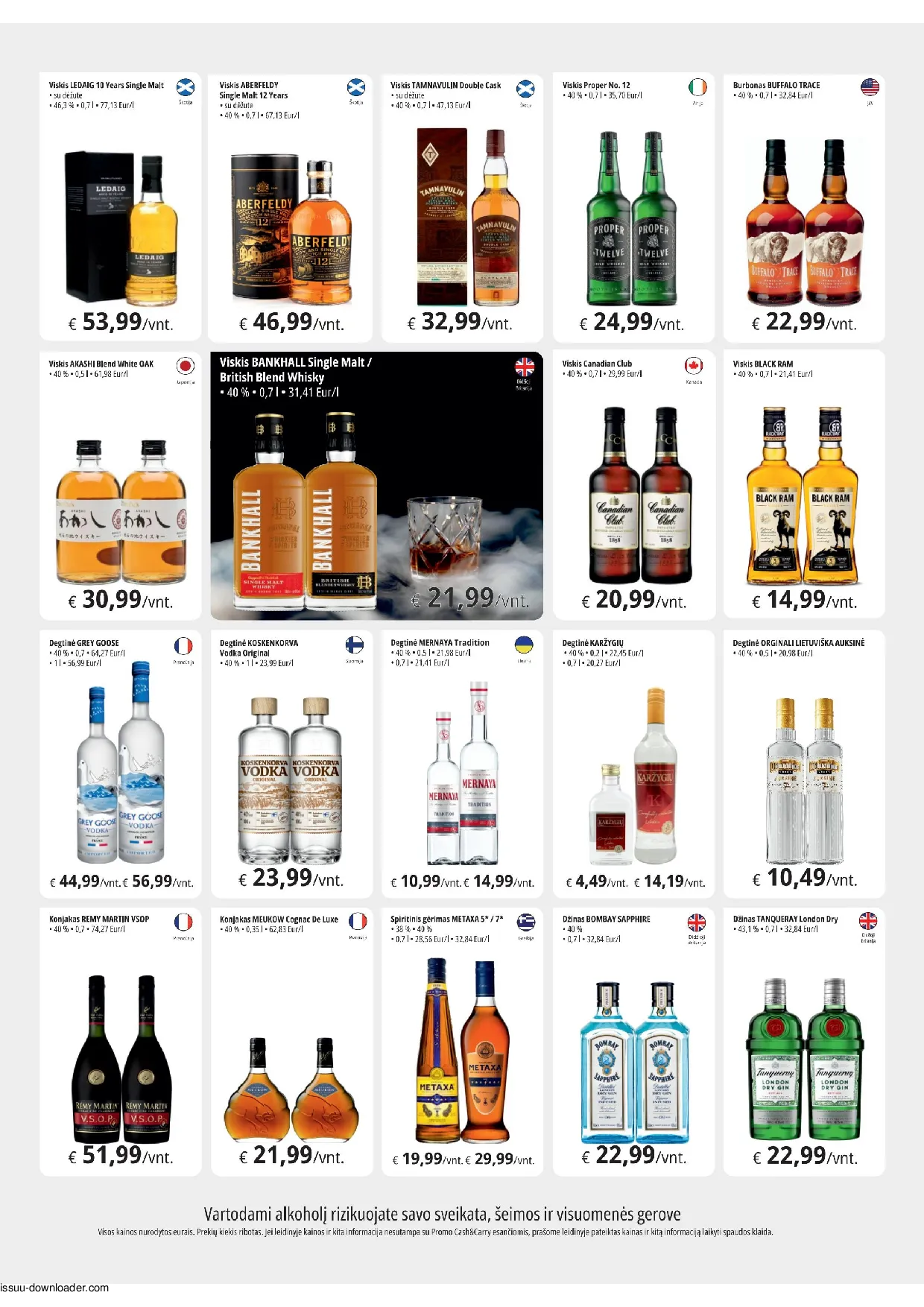 Promo gėrimų leidinys – 1 psl.