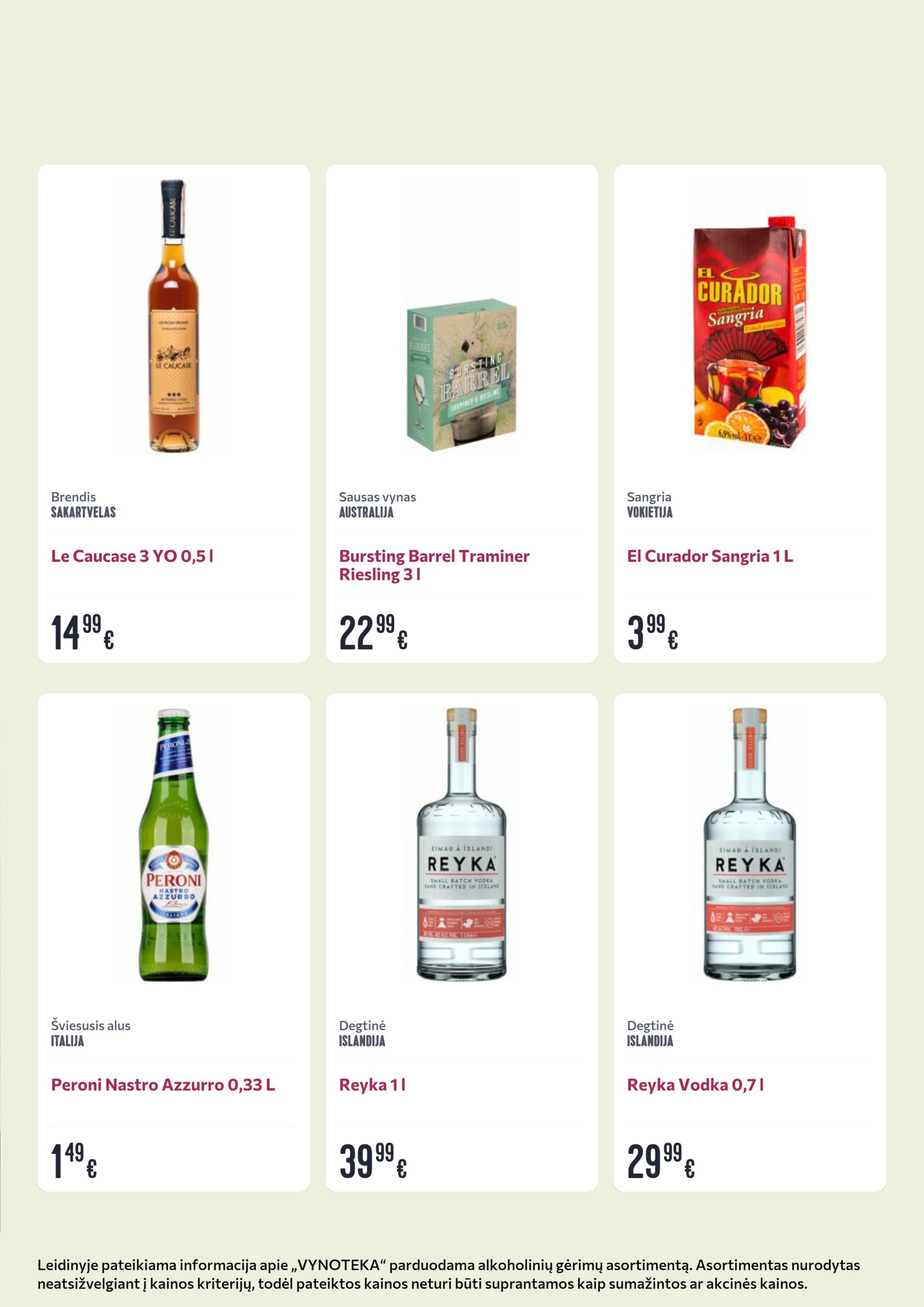 Vynoteka leidinys (gėrimų) – 21 psl.