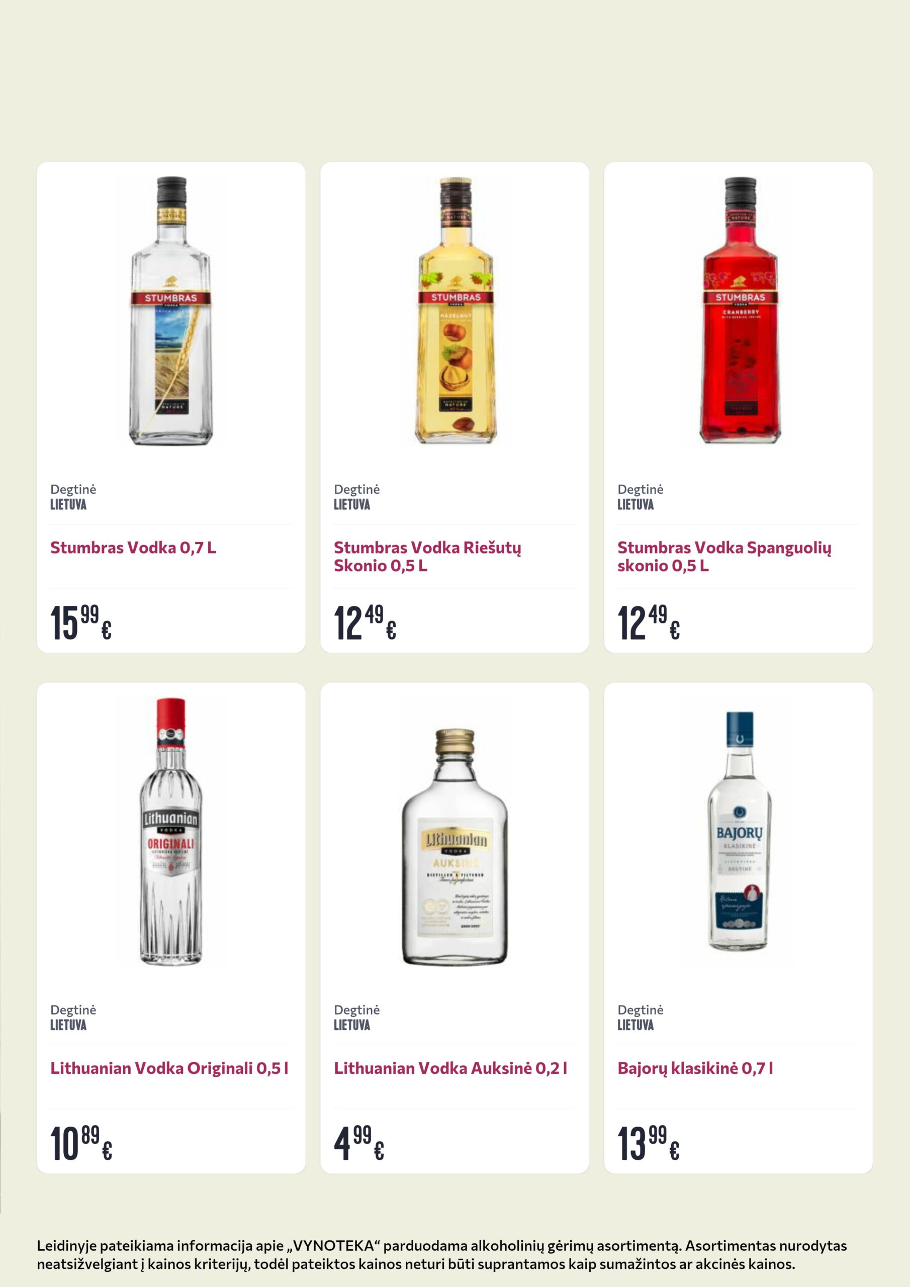 Vynoteka leidinys (gėrimų) – 19 psl.