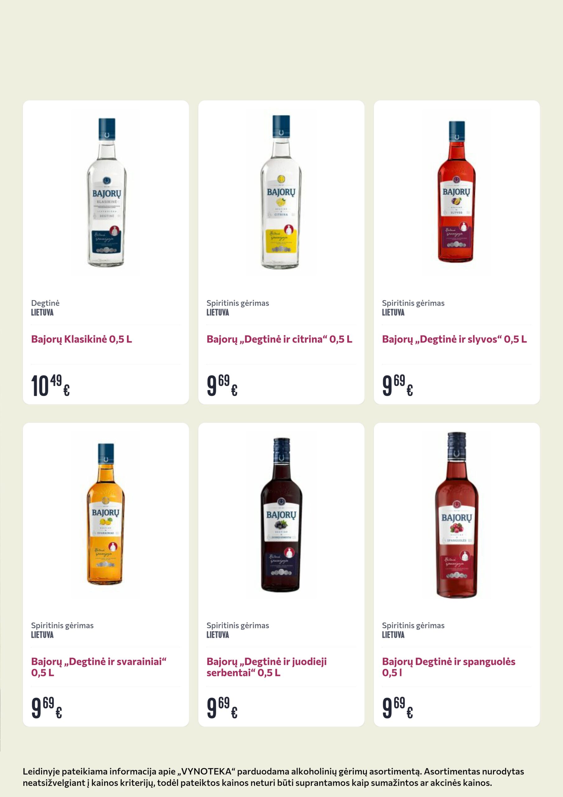 Vynoteka leidinys (gėrimų) – 18 psl.