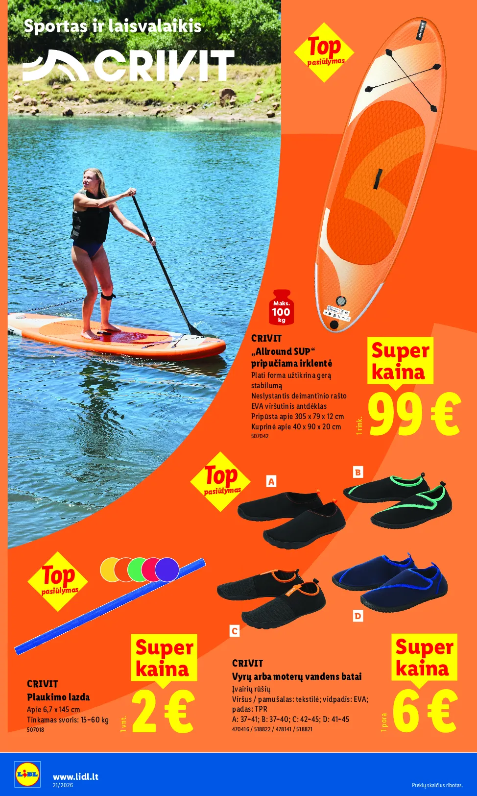 Lidl ne maisto naujas leidinys – 12 psl.